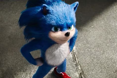 Sonic Movie Sonic Original Design