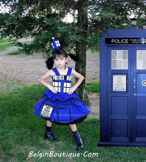 Pageant OOC Tardis Dr Who Tardis Costume Cosplay dress Casual | Etsy