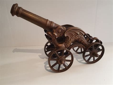 Large brass / bronze dragon cannon - Brass, Bronze - Catawiki