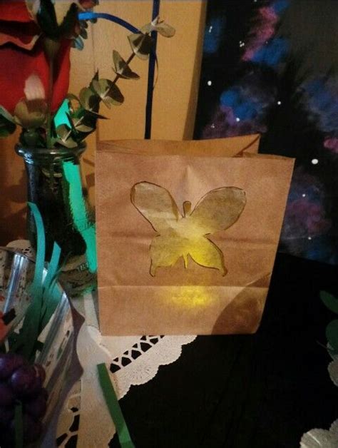 Paper bag lanterns | Paper bag lanterns, Paper lamp, Novelty lamp