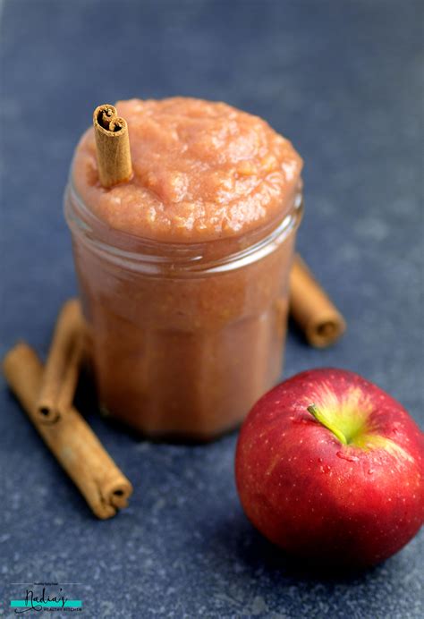 Unsweetened Applesauce Recipe - UK Health Blog - Nadia's Healthy Kitchen