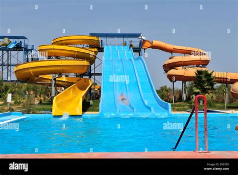 Aqua park slides water park hi-res stock photography and images - Alamy