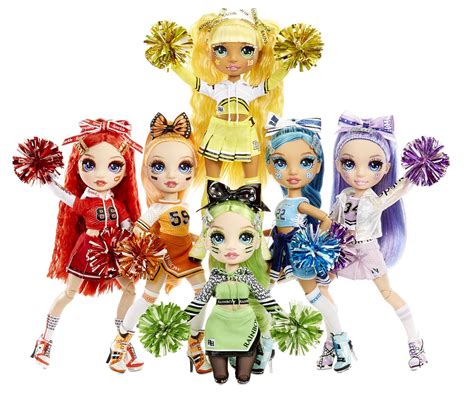 Rainbow High Cheer | Fashion dolls, Cheerleading outfits, Rainbow