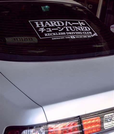 Biggest Range of JDM Car Stickers | Hardtuned - Hardtuned Australia