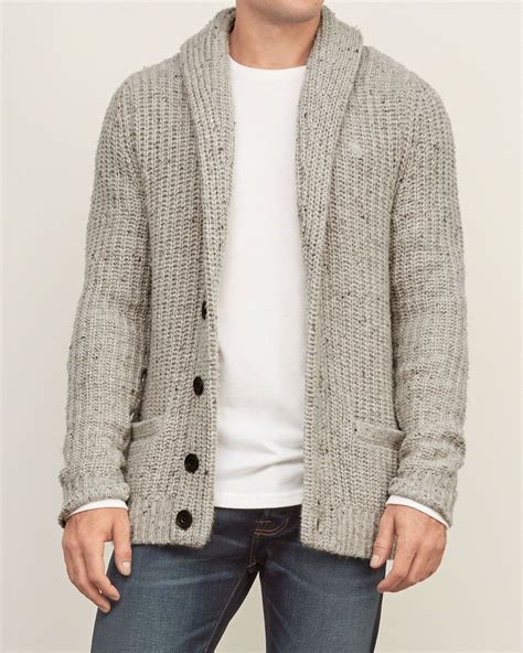 Mens - Shawl Cardigan Sweater | Mens - Sweaters | eu.Abercrombie.com | Mens fashion cardigan ...