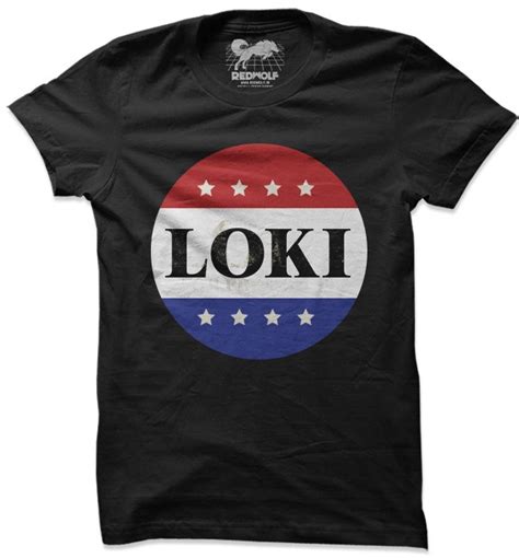 Loki For President T-shirt | Official Loki Merchandise | Redwolf