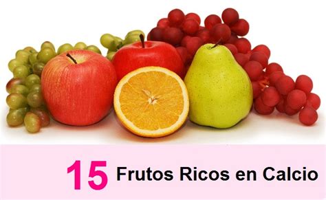 15 frutos ricos en calcio - Salud teu