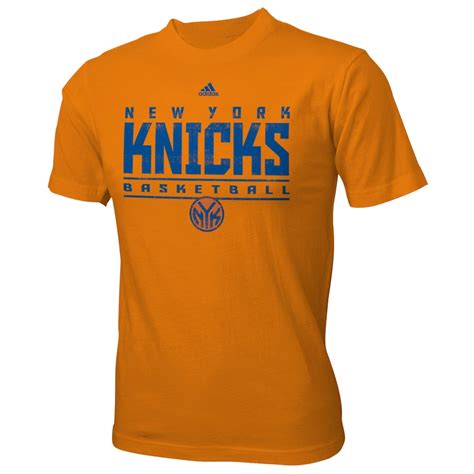 adidas New York Knicks Youth Up Strong T-Shirt - Gold