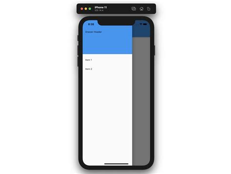 Drawer Design In Flutter