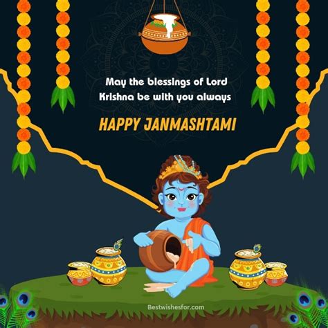 Happy Janmashtami 2023 Wishes In English | Best Wishes