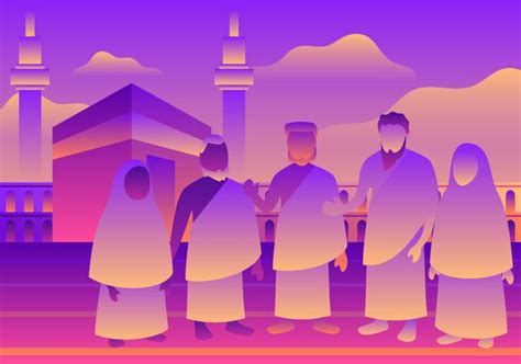 Hajj Umrah Vector Art, Icons, and Graphics for Free Download