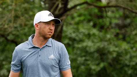 Daniel Berger watches a stroke from the No. 2 tee during the first ...