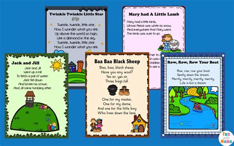 Poster Nursery Rhymes Educanda - Riset