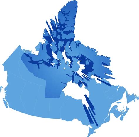 street map of Iqaluit Nunavut territory, Canada — Stock Vector ...