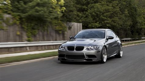 wallpaper bmw m3, bmw, car, front view, asphalt HD : Widescreen : High Definition : Fullscreen