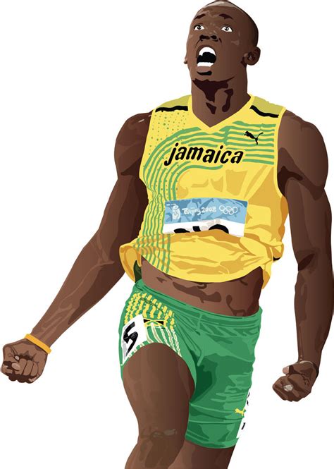 Usain Bolt by Benmushen on DeviantArt