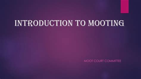 Introduction to mooting - ppt download