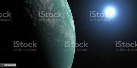 Atmosphere Of Exoplanet Kepler 22b In The Outer Space Stock Photo - Download Image Now - iStock