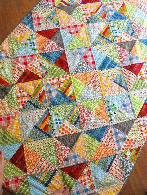 Half square triangles | Quilting half square triangles, Quilts, Half ...