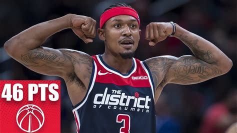 Bradley Beal drops 46 in high-scoring thriller vs. Rockets | 2019-20 NBA Highlights | Bradley ...