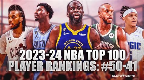 NBA Top 100 player rankings for 2023-24 season: 50-41