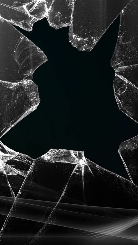 Broken Glass iPhone Wallpapers Free Download