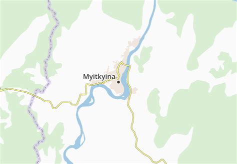 MICHELIN Myitkyina map - ViaMichelin