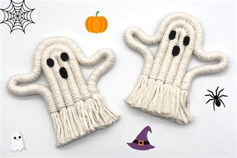 13 Easy DIY Macrame Halloween Decorations for Beginners | Macrame for Beginners