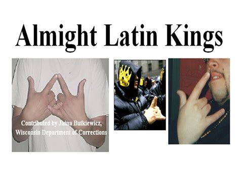 Latin Kings Gang Hand Signs