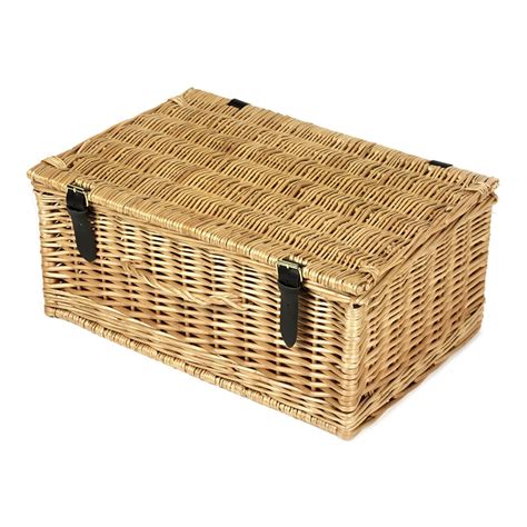 18 Inch Wicker Hamper Gift Basket - Pure Maple Syrup Wholesale