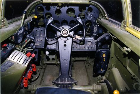 Northrop P-61B Black Widow Cockpit Picture