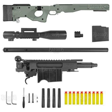 Jie Ying JY JieYing Swift Hawk AWM Sniper (Manual) Gel Blaster (Green)