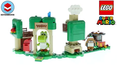 LEGO Super Mario 71406 Yoshi's Gift House Expansion Set Speed Build - YouTube