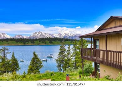 Cabins Grand Teton National Park Offer Stock Photo 1117815497 | Shutterstock