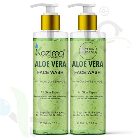 Aloe Vera Face Wash - Pure & Natural Essential Oil & Cosmetics ...