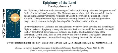 What is the Epiphany of the Lord? | Epiphany of the lord, Epiphany ...