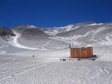 Atacama Refugio - Ojos del Salado Base Camp (5256m/17,244ft) - Madison ...