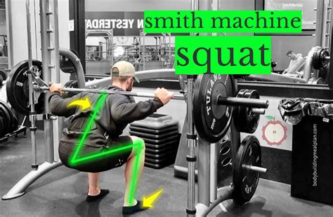 7 Best Smith Machine Squat Variations For Glutes & Quads