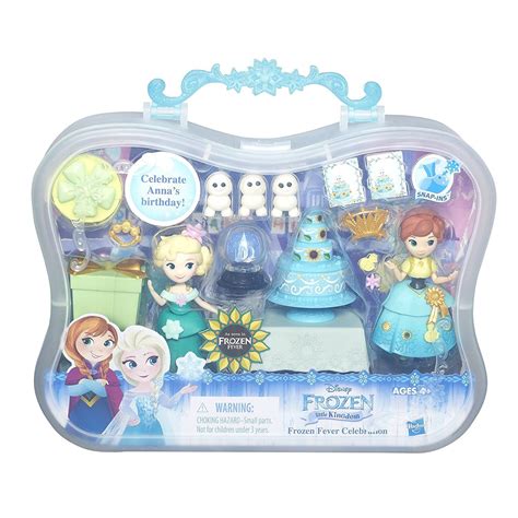 Amazon.com: Disney Frozen Little Kingdom Frozen Fever Celebration Set: Toys & Games | Disney ...