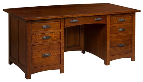 Oakwood Desk | Amish Solid Wood Desks | Kvadro Furniture