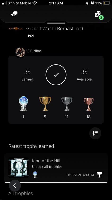 [God of War 3] #140 : r/Trophies