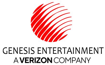 Genesis Entertainment logo w Verizon byline by Appleberries22 on DeviantArt