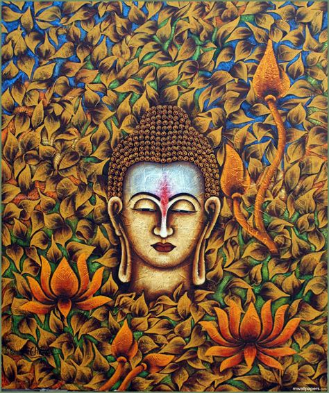 Buddha Painting Wallpapers - Wallpaper Cave