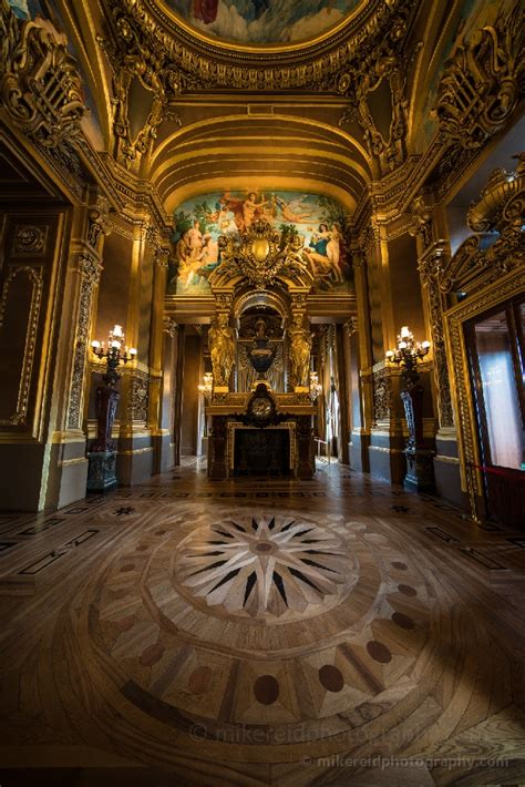 Palais Garnier Paris Opera House Interior Floor and Ceiling