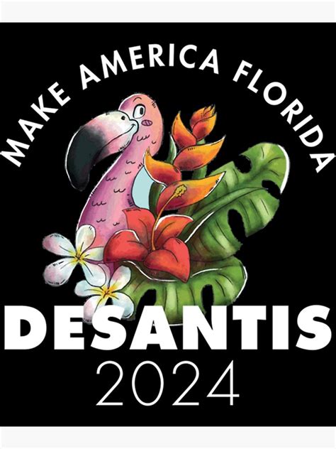 "Ron DeSantis 2024 Make America Florida Election Palm Tree ...