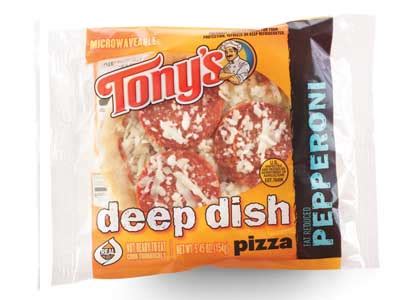 TONY'S® Deep Dish 5" Pepperoni Pizza -IW | Schwan's Food Service