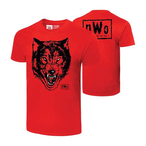 Nwo Wolfpac Good Intentions T-Shirt in Red || New Arrival