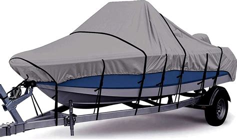 Amazon.com: Tuszom Waterproof Center Console Boat Cover, Heavy Duty 800D Marine Grade Polyester ...