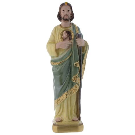 Saint Jude statue in plaster, 30 cm | online sales on HOLYART.com