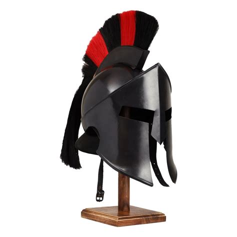 Great King Leonidas Sparta 300 Movie Black Helmet – Young Artisan